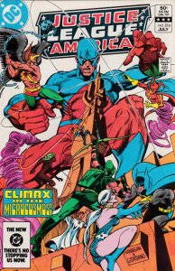 Justice League of America #216 FN ; DC | July 1983 Microcosmos