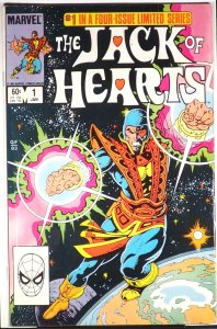 JACK OF HEARTS #1 VG/FN 1983 1st Solo Series She-Hulk Marvel Comics MCU 