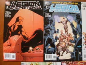 5 Near-Mint DC Comic: LEGION OF SUPER-HEROES #6 7 9 10 11 (2010) Timber Wolf Sun