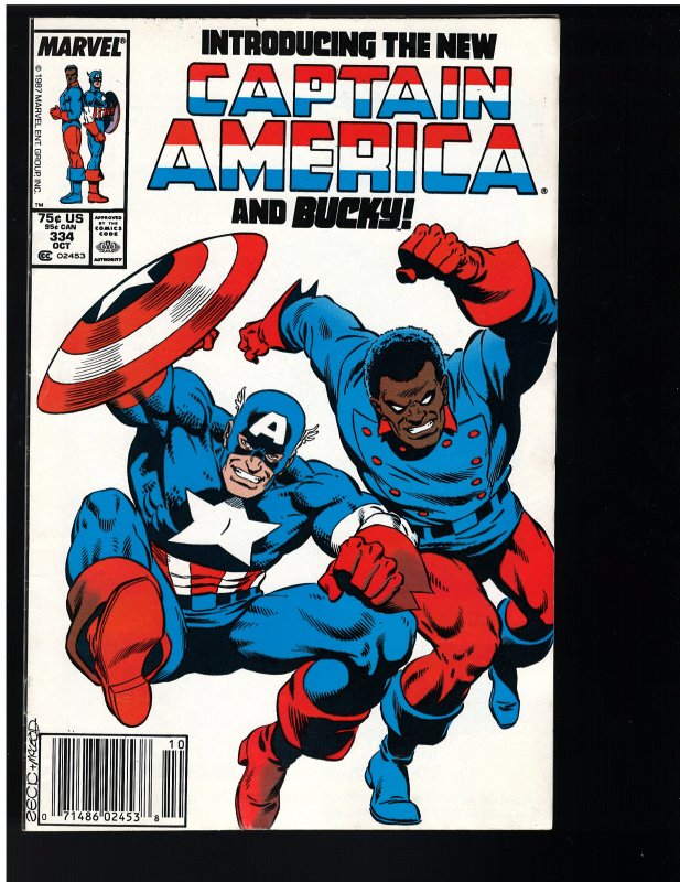 Captain America #334 (Marvel, 1987)