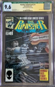 The Punisher #1 (1986) Signed by Mike Zeck & John Beatty Limit Series Error