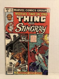 Marvel Two-In-One #64 Thing And Stingray