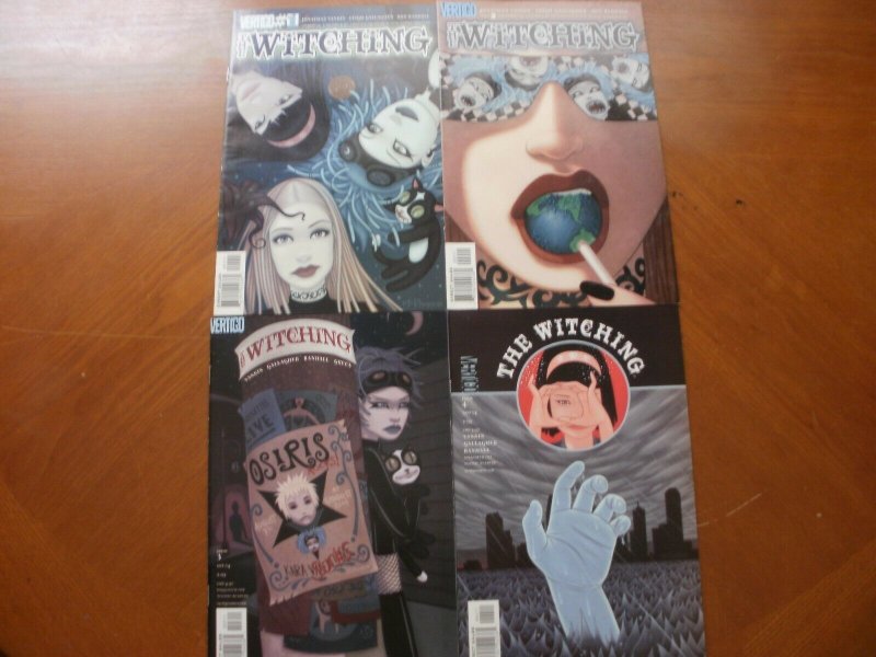 4 Near-Mint Vertigo Comic: THE WITCHING #1 2 3 4 (2004) Vankin Gallagher (Mature