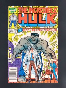The Incredible Hulk #324 Newsstand Edition (1986) Return of Grey-Skinned Hulk