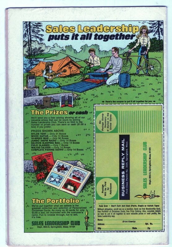 UNCLE SCROOGE #108 - 2.5 - WP  - Disney - Barks - Reprints Story From #19