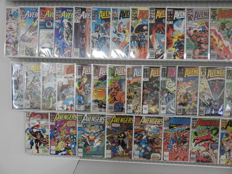 Huge Lot of 110+ Comics W/ ALL AVENGERS!!! Avg. VF Condition!