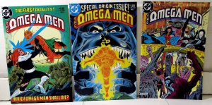 The Omega Men Lot of 3 #4, 7, 8 (1983) DC Comics 1st Print Comic Books
