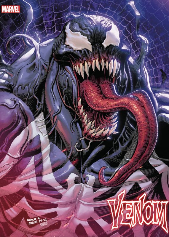 Venom # 28 Arthur Adams 1:25 Variant Cover NM Marvel 2023 Pre Sale Ships Dec 6th