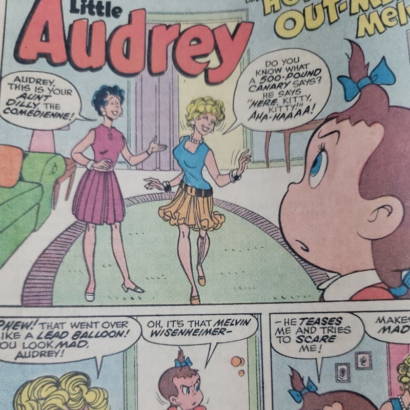 Playful Little Audrey R-04 No 81 Harvey Comics Illustrated Humor 