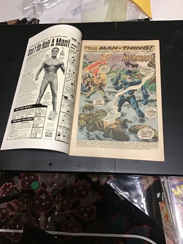 Man-Thing #4 (1974) Foolkiller’s origin! High-grade VF/NM Cvill CERT Werewolf tv