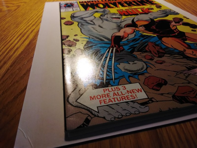 Marvel Comics Presents #61 (1990) Hulk Wolverine