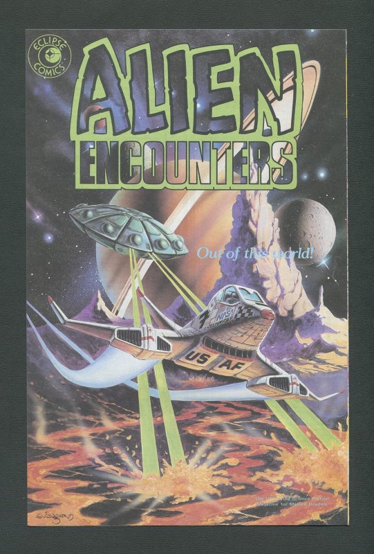 Eclipse Extra Promotional Flyer #15  / Alien Encounters /  NM+  / 1986