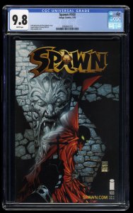 Spawn #103 CGC NM/M 9.8 White Pages Greg Capullo Cover!