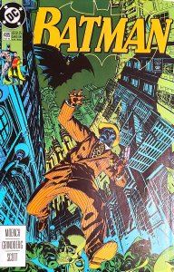 Batman #485 (1992) BLACK MASK Doug Moench