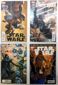 Star Wars Lot 4 #11, 68, Darth Vader 12, 22 2016 Marvel Luke Skywalker Comics
