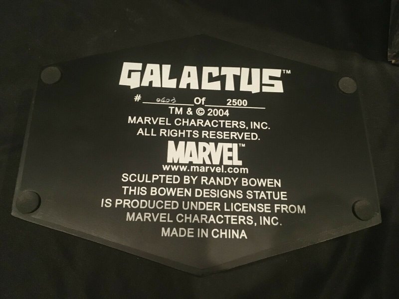 GALACTUS Bowen Designs Painted Statue, 2004, #403/2500