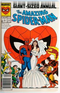 Amazing Spider-Man #21 NEWSSTAND, Marriage of Peter Parker and Mary Jane Watson