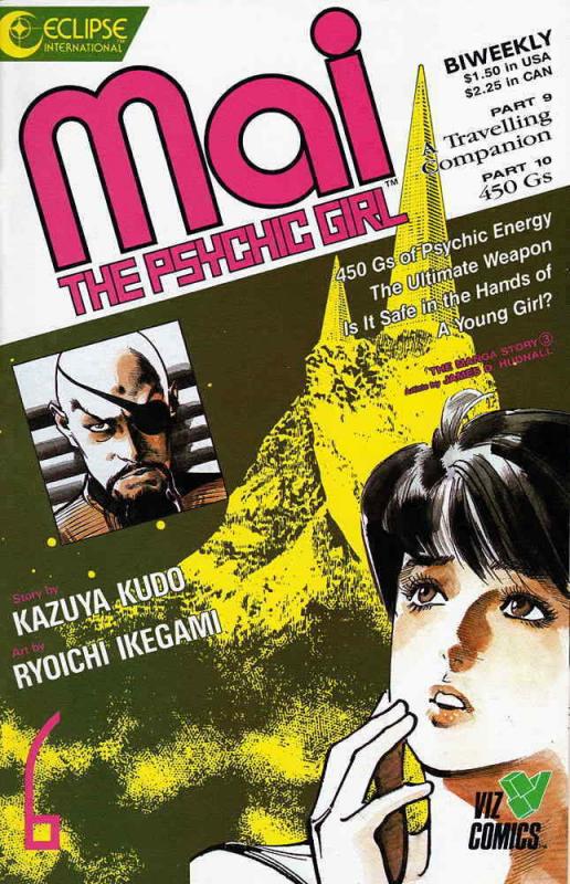 Mai, the Psychic Girl #6 VF/NM; Eclipse | save on shipping - details inside