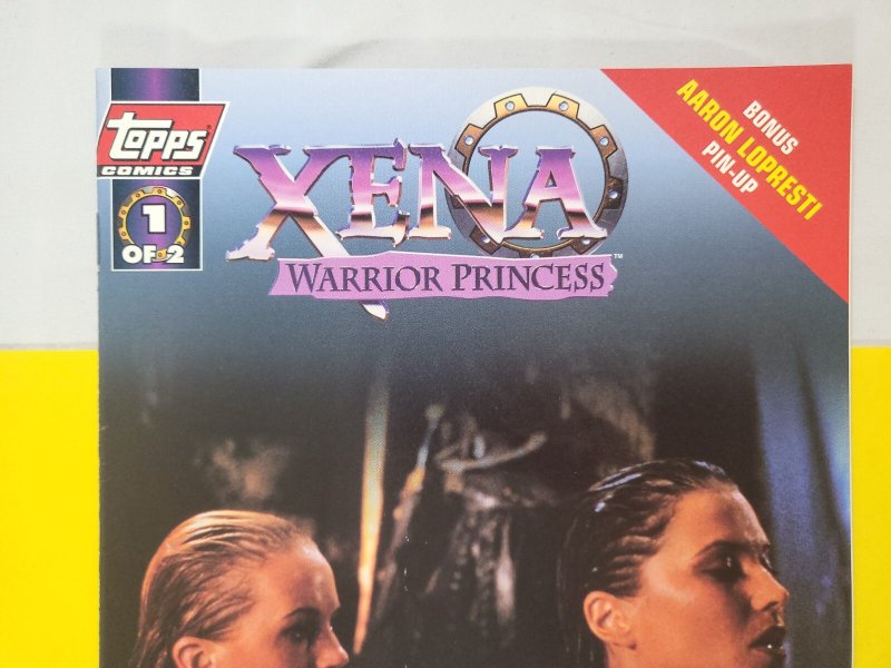 Xena Warrior Princess Blood Lines #1 & #2 Photo Covers 1998 Topps Comics