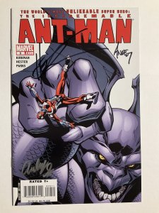 THE IRREDEEMABLE ANT-MAN 9 SIGNED PARKS HESTER NM NEAR MINT MARVEL