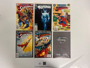 6 Superman DC Comic Books # 75 76 77 93 123 219 Batman Wonder Woman 45 JS41