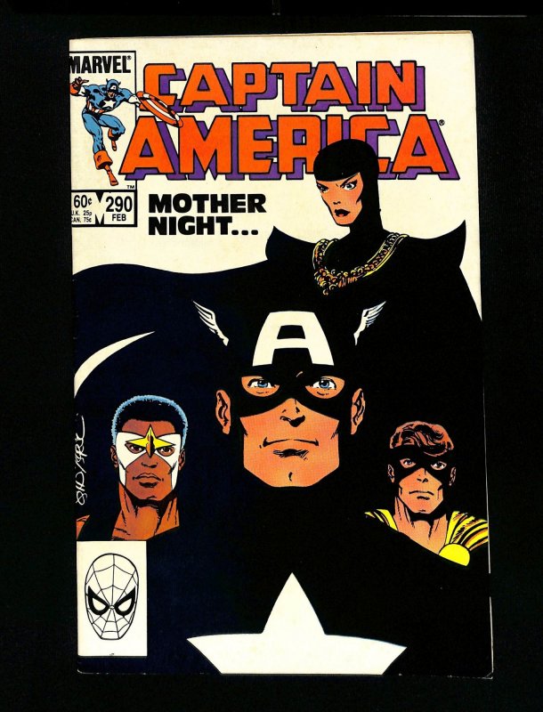 Captain America #290 1st Mother Superior!