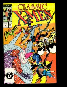 Lot of 14 Classic X-Men Comic Books #1 2 3 4 5 6 7 8 9 10 11 12 13 14 JF4