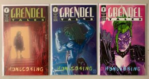 Grendel Tales Homecoming set #1-3 3 diff 8.0 (1994-95)