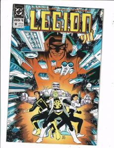 Lot of 5 LEGION '93 DC Comic Books #17 18 19 20 21 BH46 