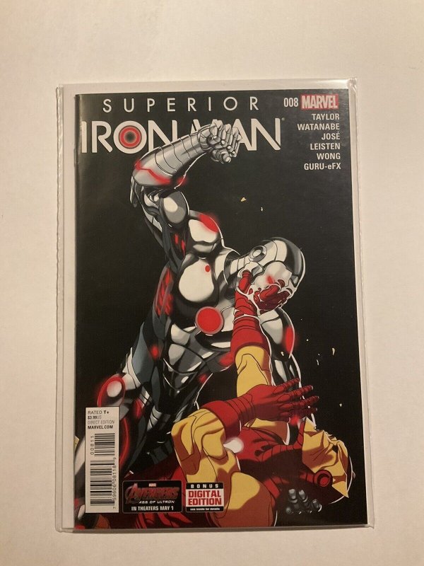Superior Iron Man 8 Near Mint Nm Marvel  