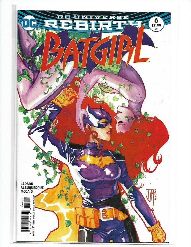 BATGIRL #6 Francis Manapul VARIANT 1st SON OF PENGUIN (V37)