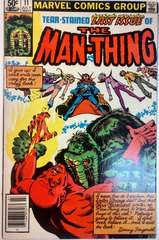 Man-Thing #11 (6.5, 1981)