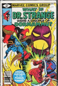 What If? #18 Newsstand Edition (1979) Doctor Strange