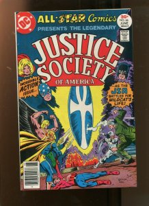 ALL STAR COMICS #66 (NM-) JSA BATTLES FOR WILDCATS LIFE! 1977