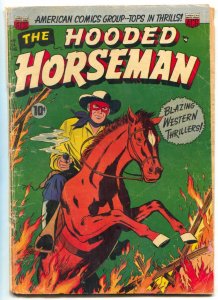 Hooded Horseman #24  1952 - ACG  -P - Comic Book