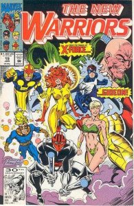 New Warriors (1990 series)  #19, NM- (Stock photo)