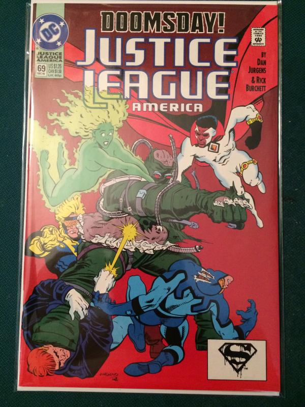 Justice League America #69 DOOMSDAY!