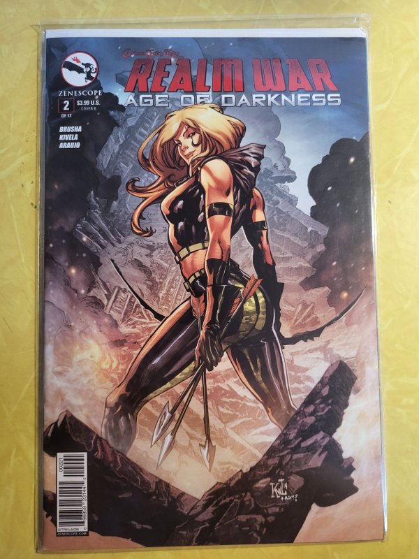 Grimm Fairy Tales presents Realm War Age Of Darkness #2 Cover B (2014)