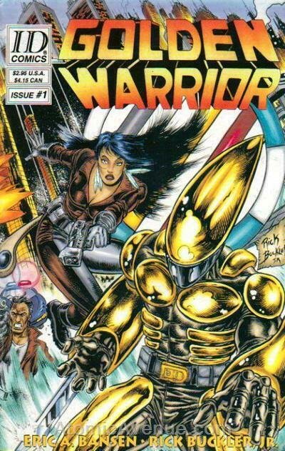 Golden Warrior #1 VF/NM; Industrial Design | save on shipping - details inside