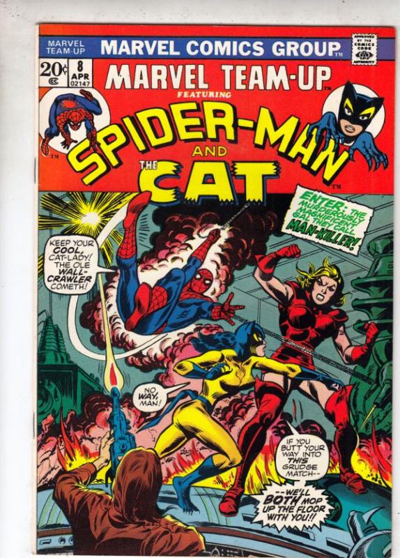 Marvel Team-Up #8 (Apr-72) NM+ Super-High-Grade Spider-Man