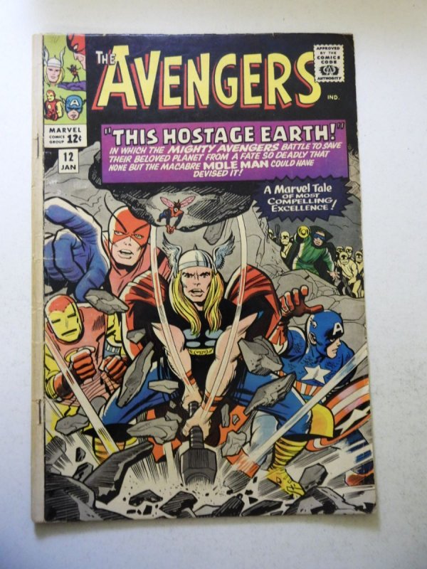 The Avengers #12 (1965) VG+ Condition