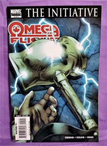 Michael Avon Oeming Avengers OMEGA FLIGHT #1 - 5 Scott Kolins (Marvel, 2007)!