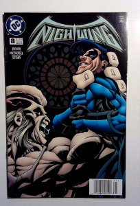 Nightwing #8 (1997) DC Comics 8.0 VF Newsstand 1st Print Comic Book