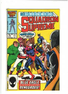 Squadron Supreme #11 VF+ 8.5 Marvel Comics 1986 