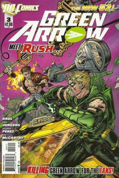 Green Arrow (2011 series) #3, NM- (Stock photo)