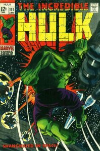 Incredible Hulk, The #111 VG ; Marvel | low grade comic Stan Lee