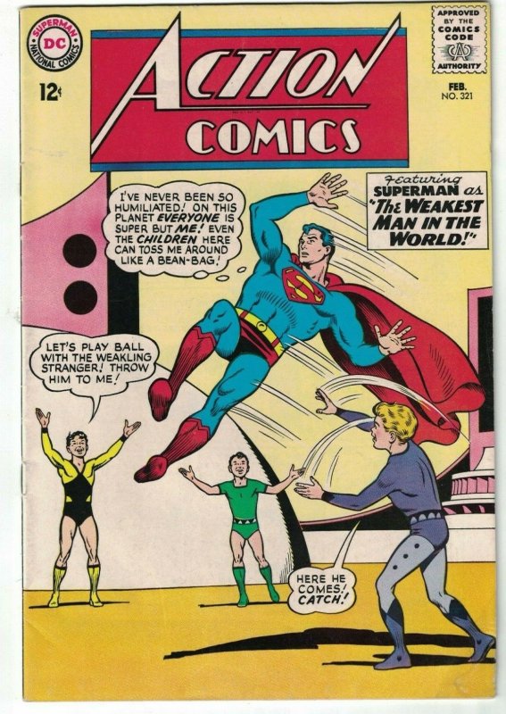 Action Comics #321 VG; DC | low grade comic - save on shipping - details inside