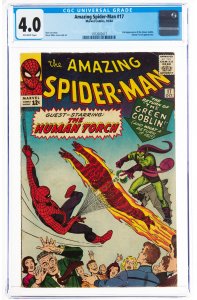 The Amazing Spider-Man #17 (Marvel, 1964) CGC Graded 4.0 Second appearance of...