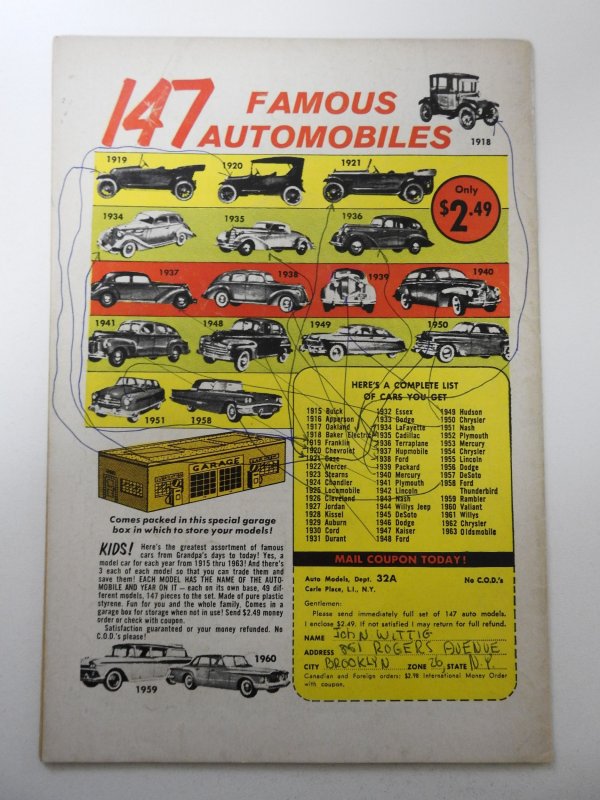 Justice League of America #19 (1963) VG- Condition see description