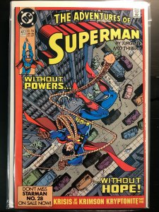Adventures of Superman #472 Direct Edition (1990)